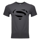 Comic LOGO Super Hero T Shirt Superman Batman Captain America the Flash Marvel Movie Men Cosplay T-Shirts superhero Geek Tee