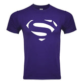 Comic LOGO Super Hero T Shirt Superman Batman Captain America the Flash Marvel Movie Men Cosplay T-Shirts superhero Geek Tee