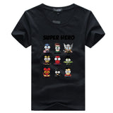 The Avengers Super Hero Marvel Cotton T Shirt Homme 2019 Avengers Endgame Men Tops Tees Mens Skateboard Shirts Summer Tops 5XL