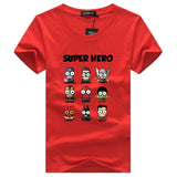 The Avengers Super Hero Marvel Cotton T Shirt Homme 2019 Avengers Endgame Men Tops Tees Mens Skateboard Shirts Summer Tops 5XL