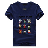 The Avengers Super Hero Marvel Cotton T Shirt Homme 2019 Avengers Endgame Men Tops Tees Mens Skateboard Shirts Summer Tops 5XL
