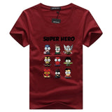 The Avengers Super Hero Marvel Cotton T Shirt Homme 2019 Avengers Endgame Men Tops Tees Mens Skateboard Shirts Summer Tops 5XL