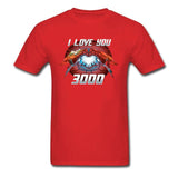 Tony Stark Ironman I Love You 3000 Times Men T-Shirt Love Heart Super Hero Spiderman Captain Marvel Endgame Avengers Tshirt