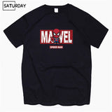 Men's Avengers Endgame Marvel  Funny Cartoon Cotton T Shirts Unisex Deadpool/Spiderman/Hulk/iron Man/Captain America T-shirts