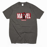 Men's Avengers Endgame Marvel  Funny Cartoon Cotton T Shirts Unisex Deadpool/Spiderman/Hulk/iron Man/Captain America T-shirts