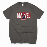 Men's Avengers Endgame Marvel  Funny Cartoon Cotton T Shirts Unisex Deadpool/Spiderman/Hulk/iron Man/Captain America T-shirts