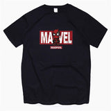 Men's Avengers Endgame Marvel  Funny Cartoon Cotton T Shirts Unisex Deadpool/Spiderman/Hulk/iron Man/Captain America T-shirts