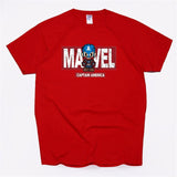 Men's Avengers Endgame Marvel  Funny Cartoon Cotton T Shirts Unisex Deadpool/Spiderman/Hulk/iron Man/Captain America T-shirts