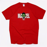 Men's Avengers Endgame Marvel  Funny Cartoon Cotton T Shirts Unisex Deadpool/Spiderman/Hulk/iron Man/Captain America T-shirts