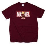 Men's Avengers Endgame Marvel  Funny Cartoon Cotton T Shirts Unisex Deadpool/Spiderman/Hulk/iron Man/Captain America T-shirts