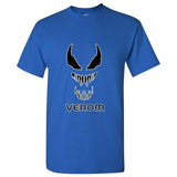 Marvel newest venom logo print cotton t shirt men fashion Summer casual short sleeves black male top tee Iron man t-shirt 2019