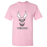 Marvel newest venom logo print cotton t shirt men fashion Summer casual short sleeves black male top tee Iron man t-shirt 2019