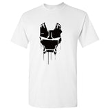 Marvel newest venom logo print cotton t shirt men fashion Summer casual short sleeves black male top tee Iron man t-shirt 2019