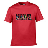 2019 New Fashion MARVEL T-Shirt Men Cotton Short Sleeves Casual Male Tshirt Marvel T Shirts Men Women Tops Tee Asian Size XS-2XL