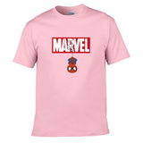 2019 New Summer Iron Spider man T Shirt Men Marvel Avengers Men T-Shirt Short Sleeve Casual Tee Shirt Tops&Tees