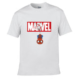 2019 New Summer Iron Spider man T Shirt Men Marvel Avengers Men T-Shirt Short Sleeve Casual Tee Shirt Tops&Tees
