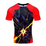 2019 New Avengers 4 Armor Men Compression shirt Cosplay T shirts 3D Fitness Captain Marvel tee shirt Tight Punisher shull shirt