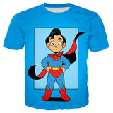 Marvel Avengers 4 kids 3d tshirts Batman Spiderman child Girls t shirts Ironman Superman Captain America cosplay baby boy tees 2