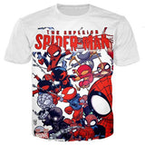 Marvel Avengers 4 kids 3d tshirts Batman Spiderman child Girls t shirts Ironman Superman Captain America cosplay baby boy tees 2