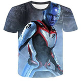 3D Marvel T Shirt Men Women Unisex Tee Shirts Summer Cool Design Iron Man Tees Couple Tops O Neck Short Sleeve Tshirt S-5XL