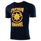 Captain Marvel T shirts Men Anime Shirt 2019 New Summer New Fashion Short Sleeve Tops Cotton Lycra Fitness Clothing For Male