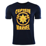 Captain Marvel T shirts Men Anime Shirt 2019 New Summer New Fashion Short Sleeve Tops Cotton Lycra Fitness Clothing For Male