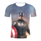 2019 Marvel Avengers 3 Iron Man 3D Print T-shirt Men/Women Superhero T shirt fitness Clothing Man's Tops Tee Plus size S-4XL