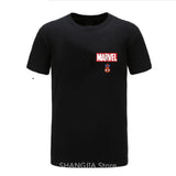 2019 New Summer 3D Iron Spiderman T Shirt Men Marvel Avengers Men T-Shirt High Quality Short Sleeve Brand Tee Shirt Tops&Tees