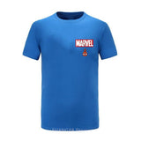 2019 New Summer 3D Iron Spiderman T Shirt Men Marvel Avengers Men T-Shirt High Quality Short Sleeve Brand Tee Shirt Tops&Tees