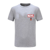 2019 New Summer 3D Iron Spiderman T Shirt Men Marvel Avengers Men T-Shirt High Quality Short Sleeve Brand Tee Shirt Tops&Tees
