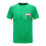 2019 New Summer 3D Iron Spiderman T Shirt Men Marvel Avengers Men T-Shirt High Quality Short Sleeve Brand Tee Shirt Tops&Tees